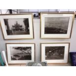 4 photographic prints of Hong Kong approximate pencil date 1915 (all framed & glazed)