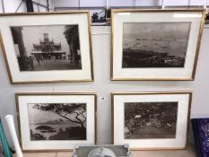 4 photographic prints of Hong Kong approximate pencil date 1915 (all framed & glazed)