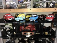 A boxed & new 1923 Maxim C-2 fire engine and other die cast models etc.