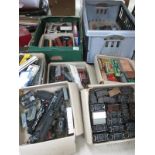 An excellent collection of railway carriages, engines, accessories etc.