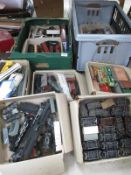 An excellent collection of railway carriages, engines, accessories etc.