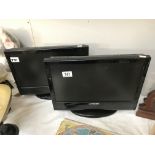Two Unsar 16" TV/DVD players (tested & working)