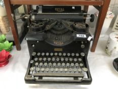 An early Royal typewriter