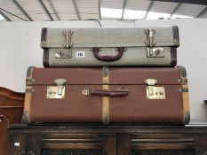 2 vintage suitcases