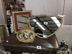 A mirror based dressing table tray,