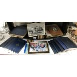 A quantity of Royal Air Force Historical society journals & signed photo of astronauts etc.