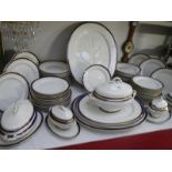 A large vintage dinner service by G & Co. Worcester, Approx.