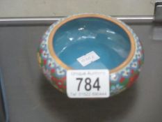 A cloisonne bowl