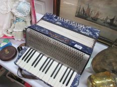 A 24 bass Pietro piano accordion