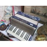 A 24 bass Pietro piano accordion