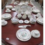 A large quantity of Indian Tree design china from various makers