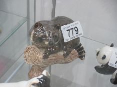 A Beswick racoon