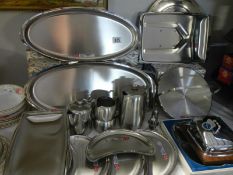 A large lot of mainly boxed Chichester stainless steel kitchen ware etc.