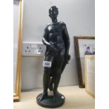 An old Victorian bronze figure,