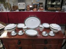 A part dinner set of Wedgwood Aegean pattern tea and dinner ware
