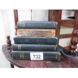 5 old bibles etc