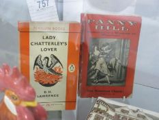 A Penguin Books Lady Chatterley's Lover and a copy of Fanny Hill