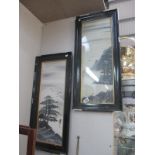 Two framed and glazed oriental pictures