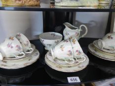 A 19 piece Jackson and Gosling tea set