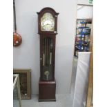 A Tempus Fugit grandfather clock