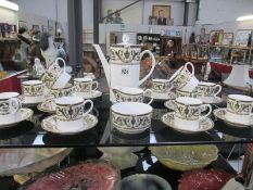 A Royal Worcester Windsor tea set consisting of 26 pieces
