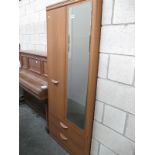 A 2 door (1 with mirror),