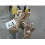 A Beswick koala and baby koala ****Condition report**** In good condition with no