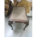 A vintage dressing table / piano stool