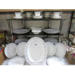 A Royal Albert Memory Lane dinner set - approx 30 pieces