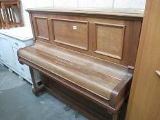 An upright piano