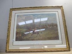 A framed and glazed limited edition print 305/500 The Meynell by John King
