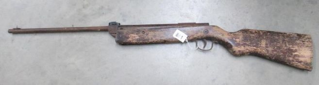 An old air rifle