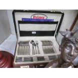 A 72 piece Charleston boxed cutlery set by Prima
