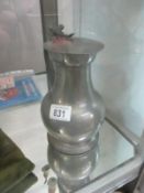 A French Etain D'artre silver plate carafe