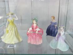 2 Royal Doulton figurines,