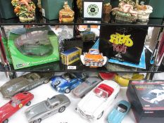 A large quantity of boxed and unboxed die-cast including Revell, Matchbox, tinplate,