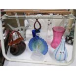 A good lot of art glass etc