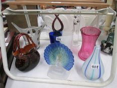 A good lot of art glass etc