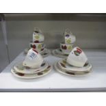 A collection 18 pieces of vintage Alfred Meakin tea ware