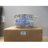 A Florentine chamber pot in original delivery box from Grattans catalogue dated November 1977