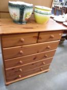 A chest of drawers