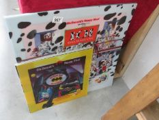 14 McDonalds Happy Meal light box signs including Batman, The Flintstones, Snoopy,