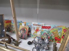 A collection of children's annuals and books