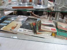 A collection of railway related records and books