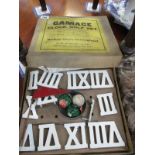 A boxed The Camage Clock Gofl Set