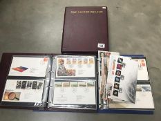 3 albums of first day covers