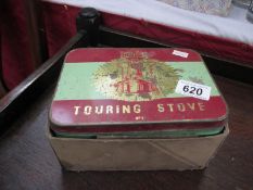 A Burmos No 2 touring stove complete in box