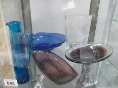 A good quantity of Murano style glass