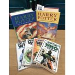 2 first editons Harry Potter books, Order of the Pheonix,