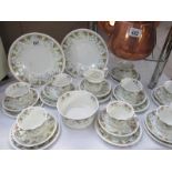 A Victorian 8 piece tea set